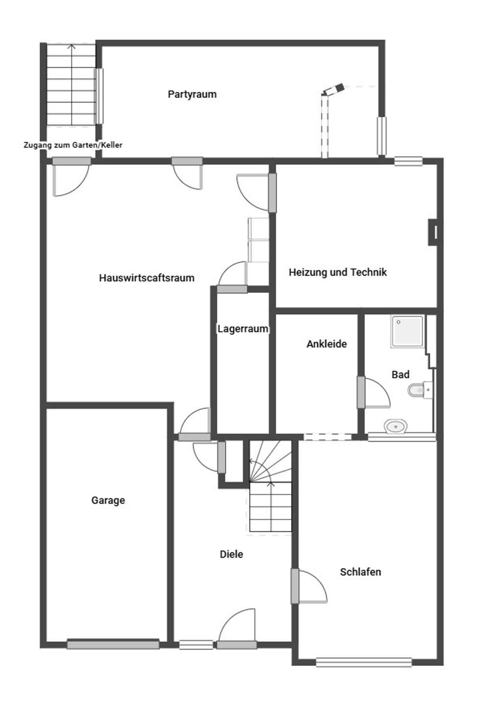 Grundriss EG